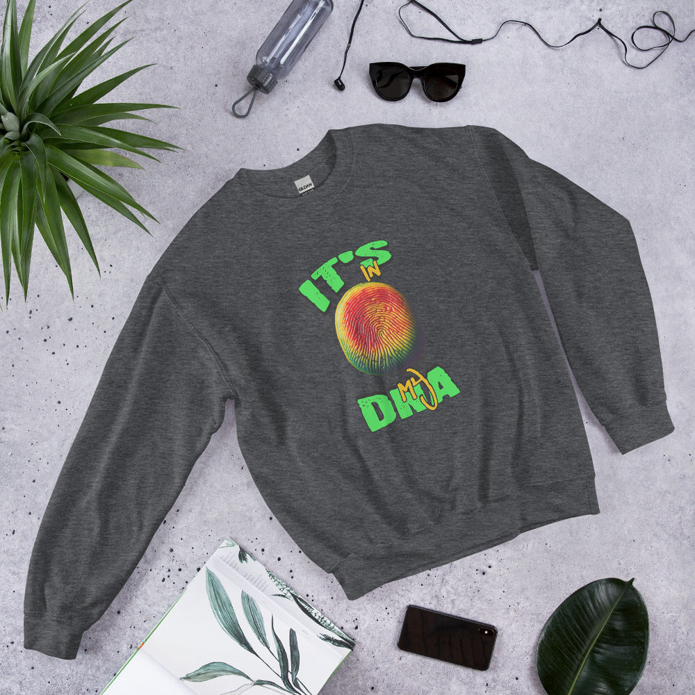 It's In My DNA Grenada Thumbprint Sweatshirt