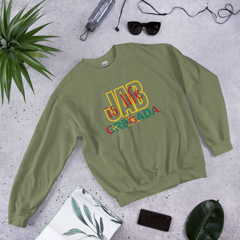 Jab Is Life Sweatshirt
