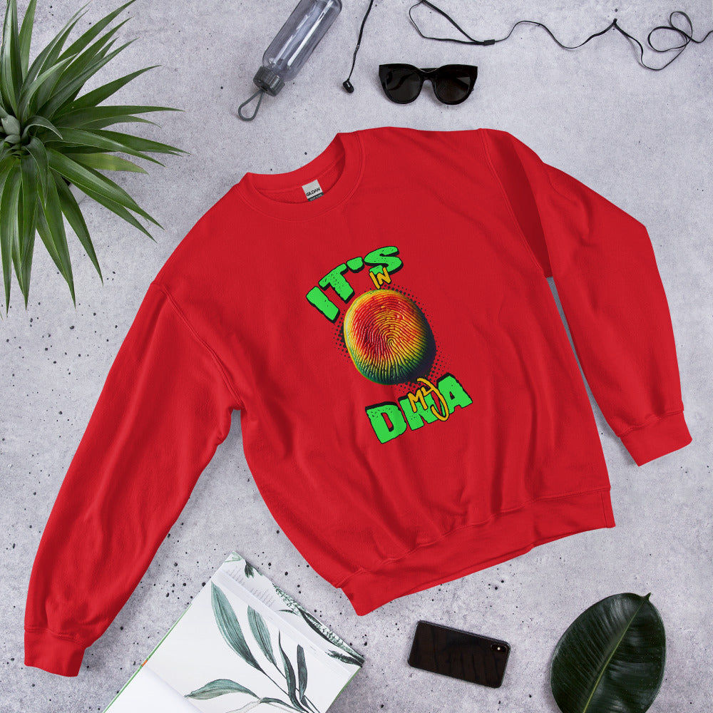 It's In My DNA Grenada Thumbprint Sweatshirt