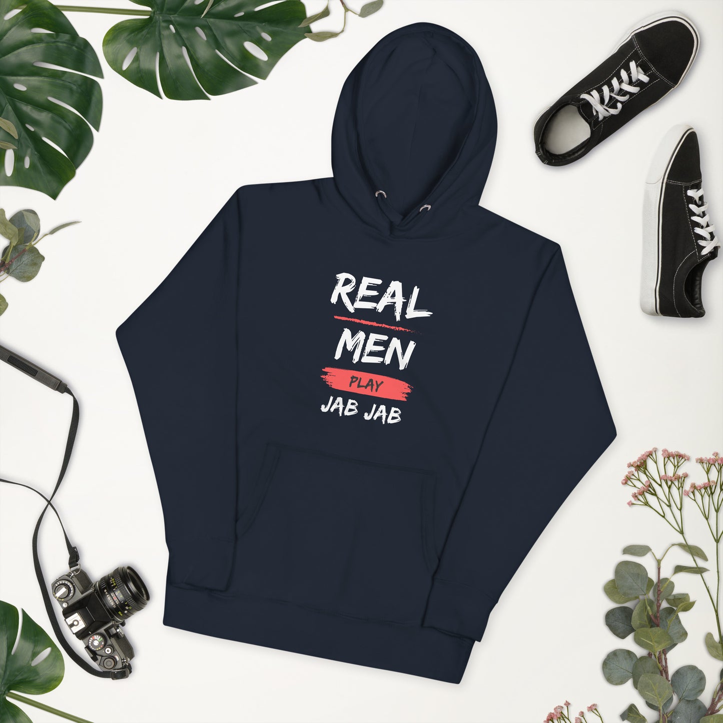 Real Men Play Jab Jab Hoodie