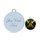 Jamaica Flag Customizable Circle Bangle