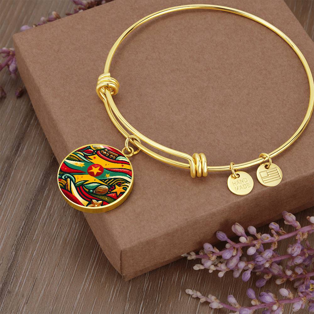 Grenada Spice Customizable Circle Bangle