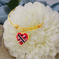 Trini And Proud Customizable Heart Bangle