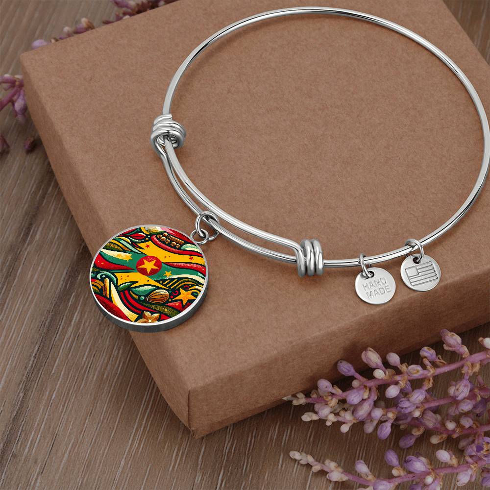 Grenada Spice Customizable Circle Bangle