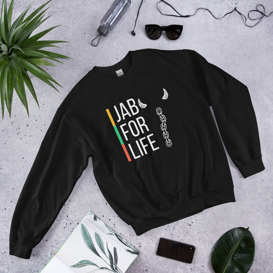 Jab For Life Horn And Chain Sweatshirt