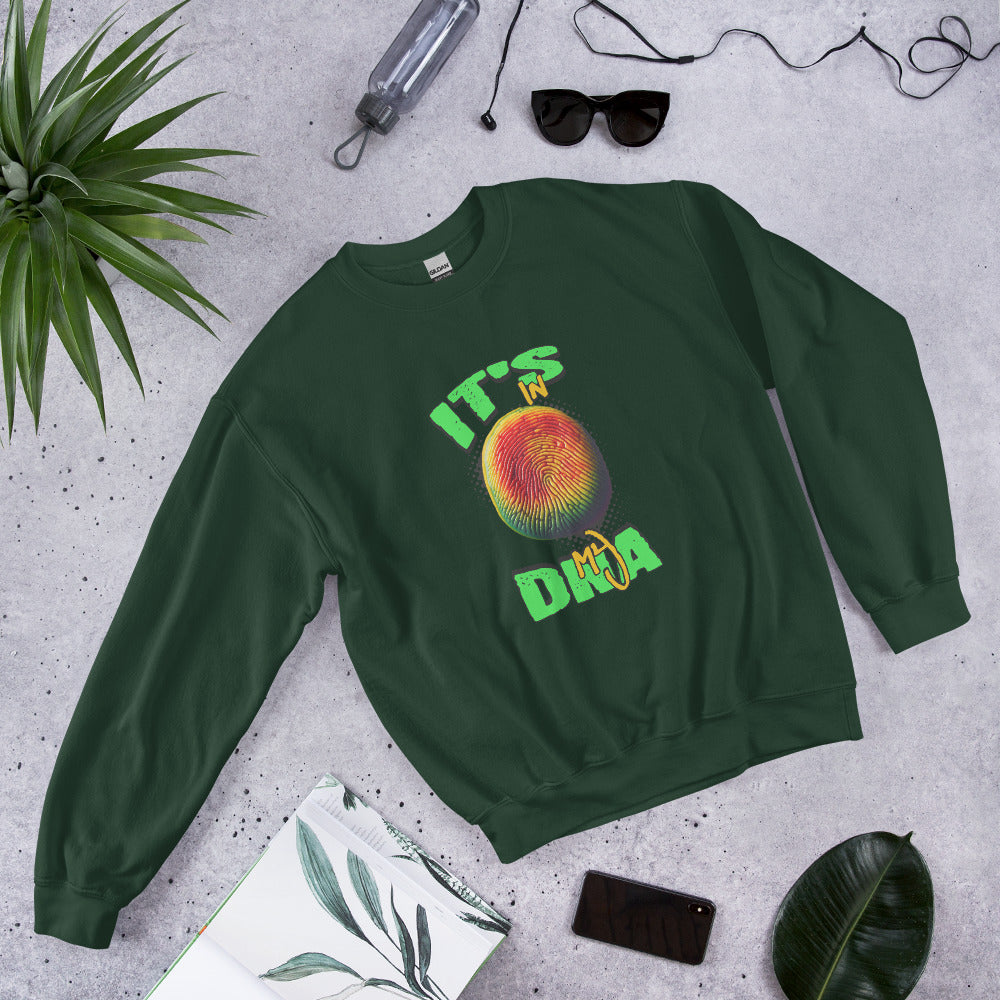 It's In My DNA Grenada Thumbprint Sweatshirt