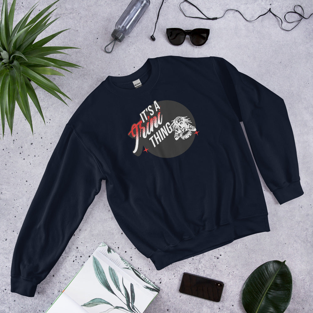 It's A Trini Thing Rasta Man Sweatshirt