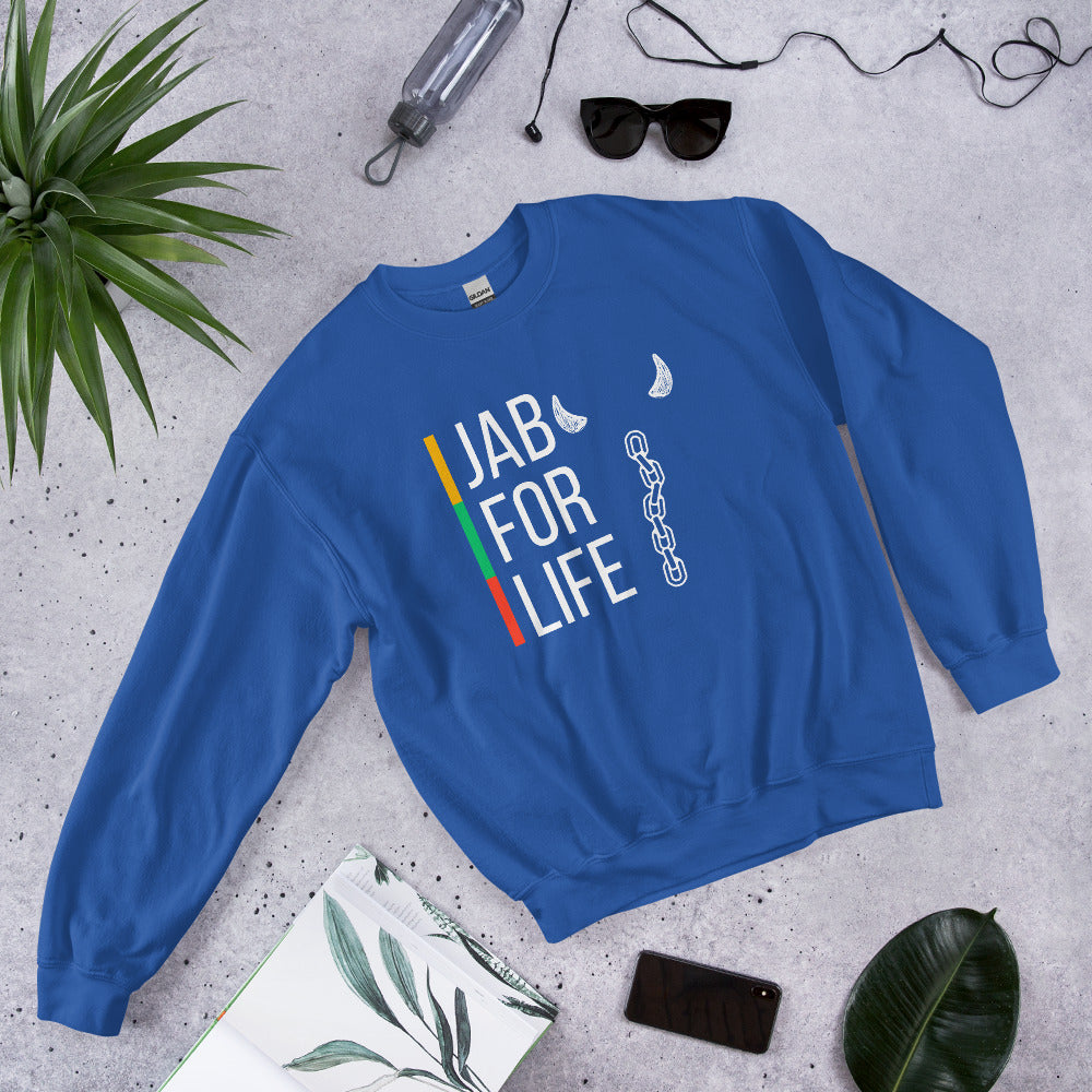 Jab For Life Horn And Chain Sweatshirt