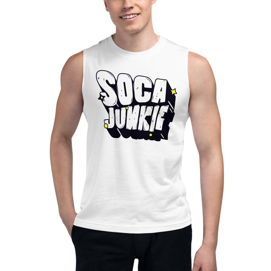 Soca Junkie Muscle Tank Shirt