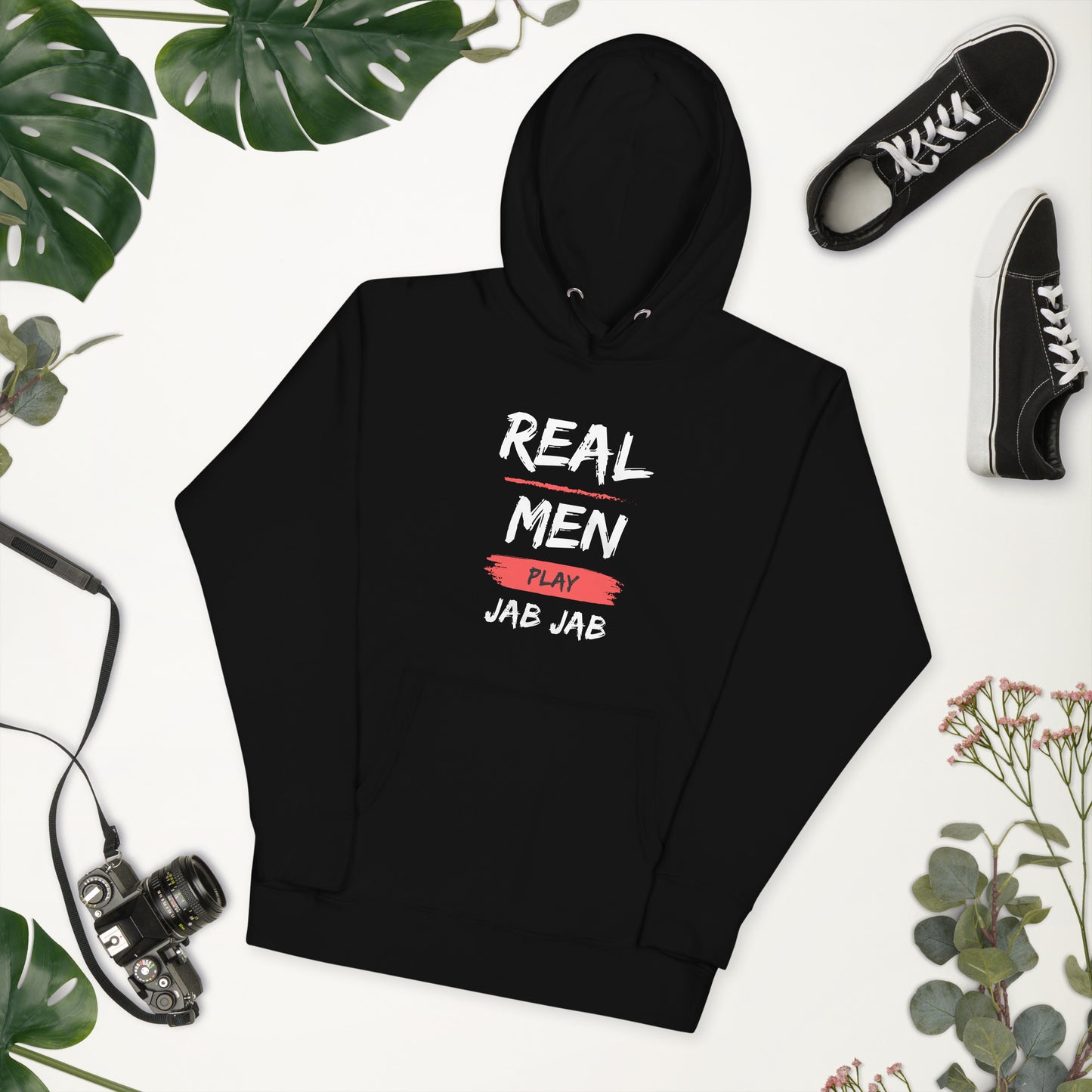 Real Men Play Jab Jab Hoodie