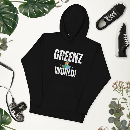 Greenz To The World Hoodie