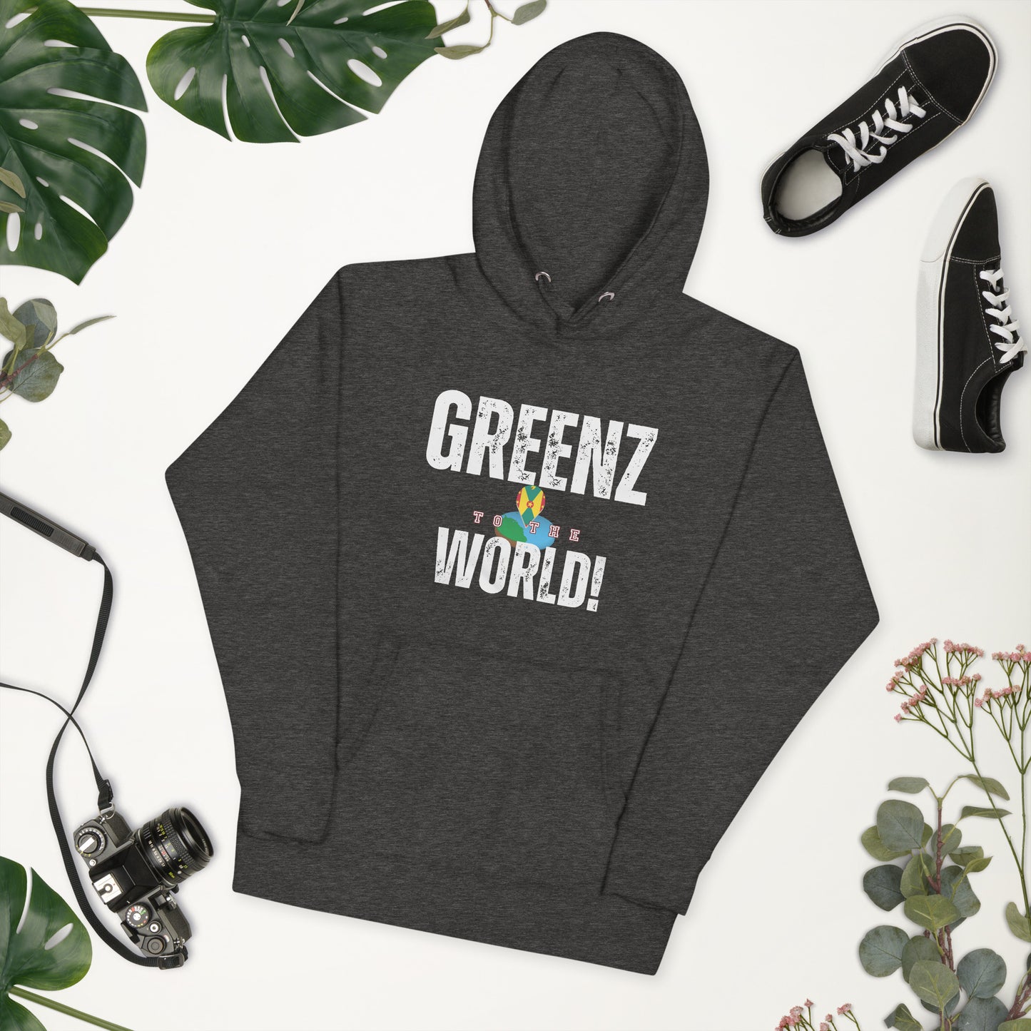 Greenz To The World Hoodie