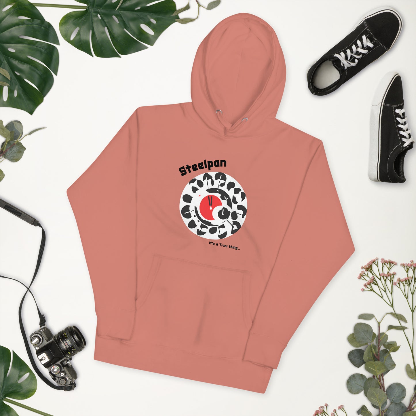 Trinidad Abstract Steel Pan Hoodie