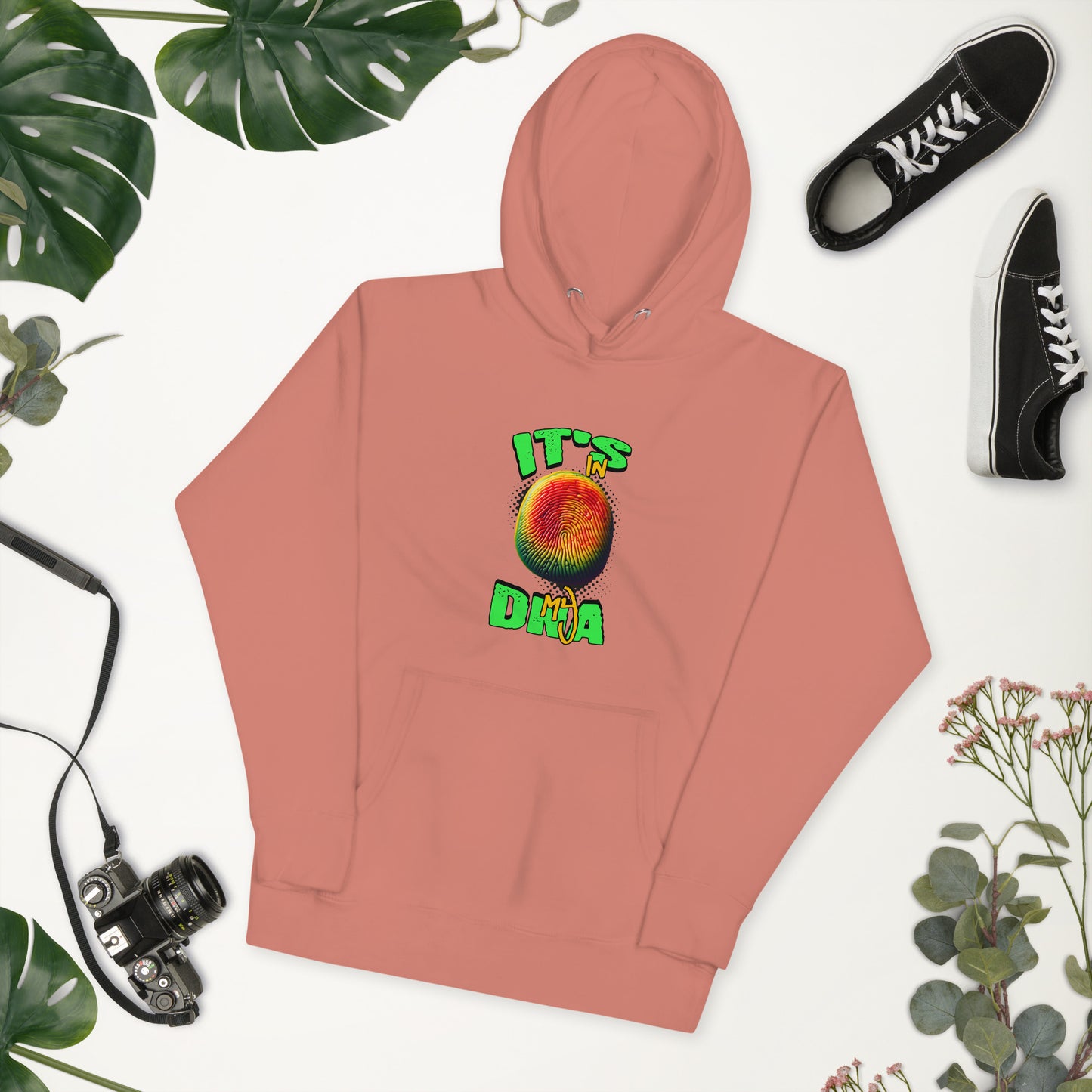 It's In My DNA Grenada Thumbprint Hoodie