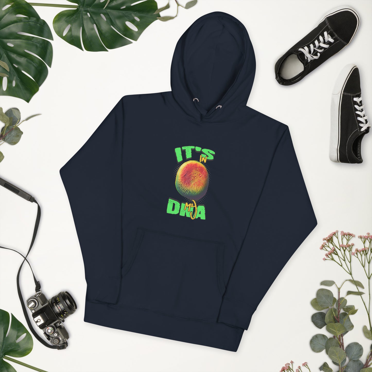 It's In My DNA Grenada Thumbprint Hoodie