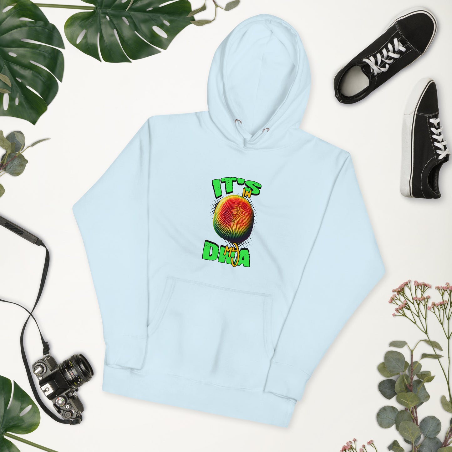 It's In My DNA Grenada Thumbprint Hoodie