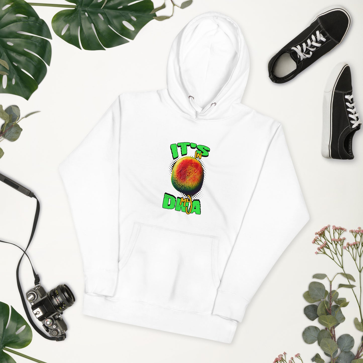 It's In My DNA Grenada Thumbprint Hoodie