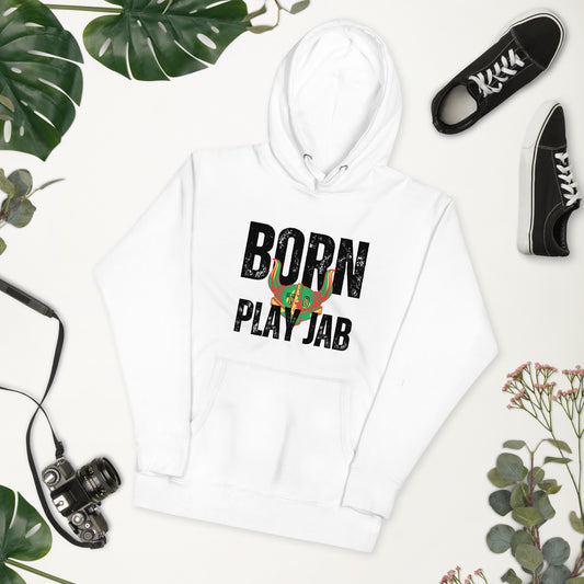 Born To Play Jab Helmet Light Hoodie