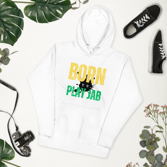 Born To Play Jab Paint Splash Hoodie