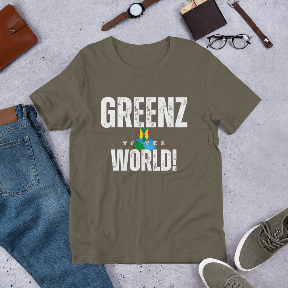 Greenz To The World Unisex T-Shirt