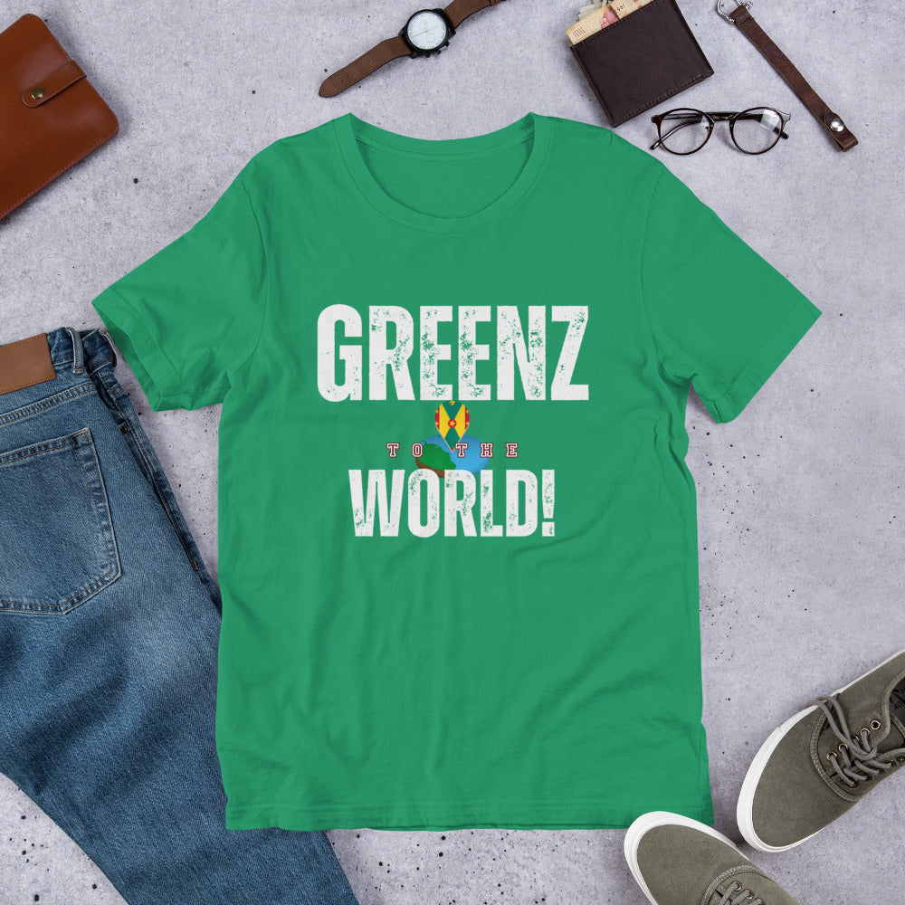 Greenz To The World Unisex T-Shirt