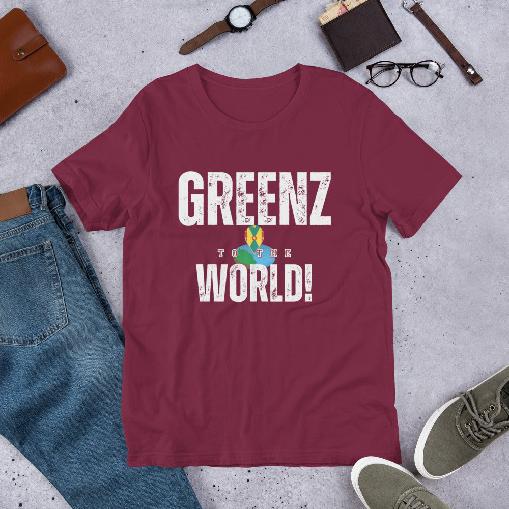 Greenz To The World Unisex T-Shirt