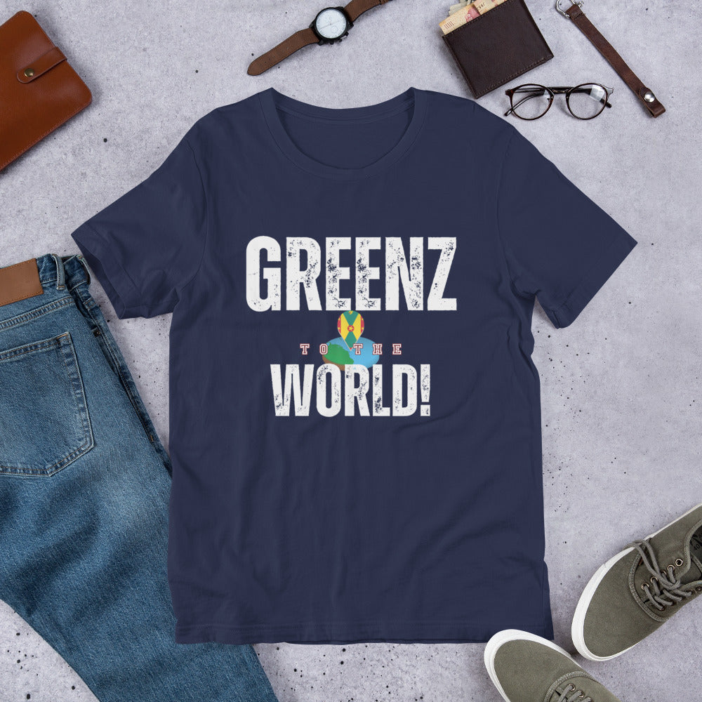 Greenz To The World Unisex T-Shirt