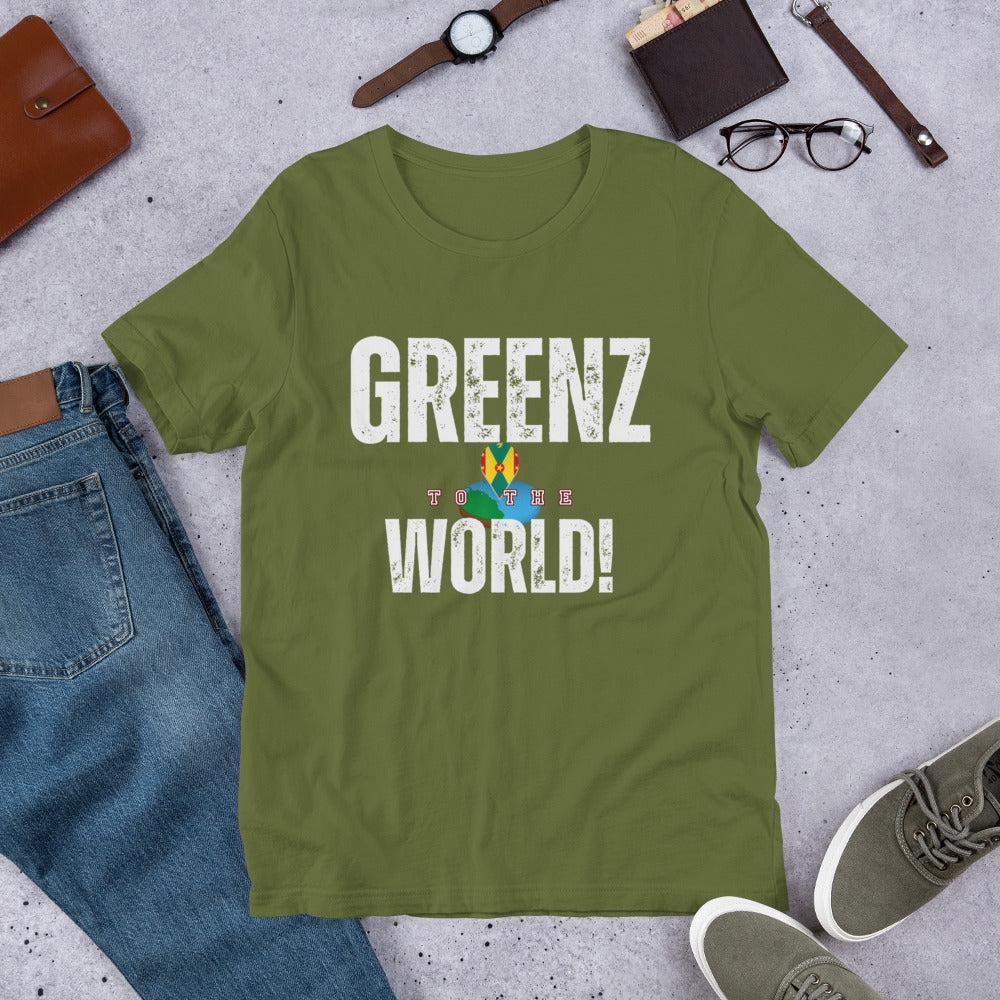 Greenz To The World Unisex T-Shirt