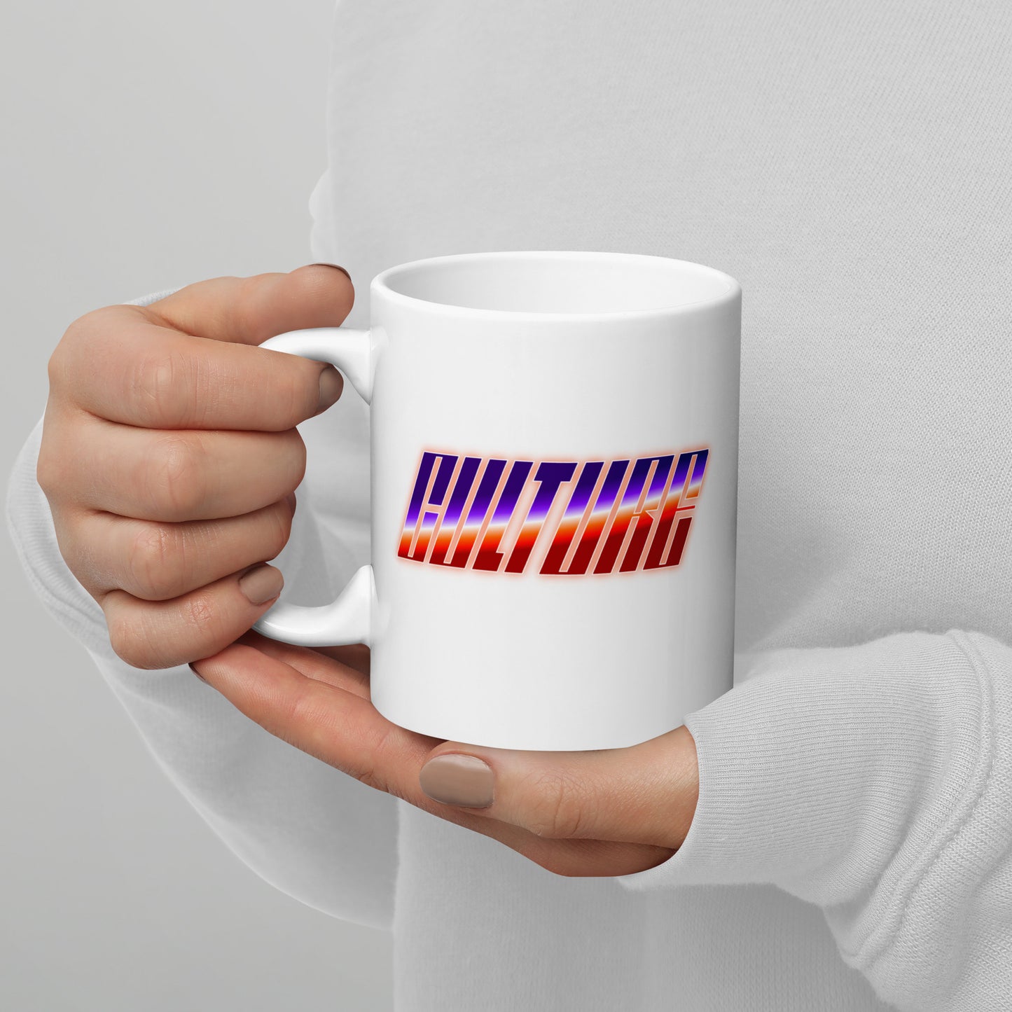 Culture White Glossy Mug