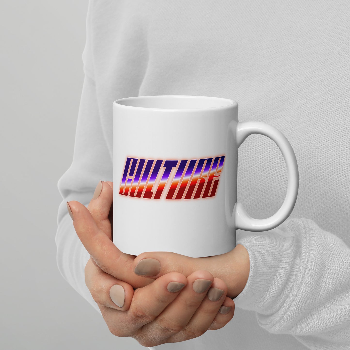 Culture White Glossy Mug