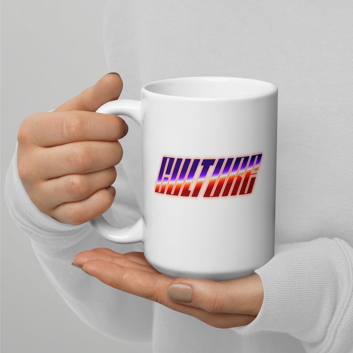 Culture White Glossy Mug