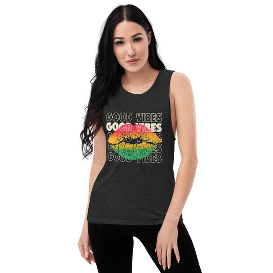 Good Vibes Women's Muscle Tank