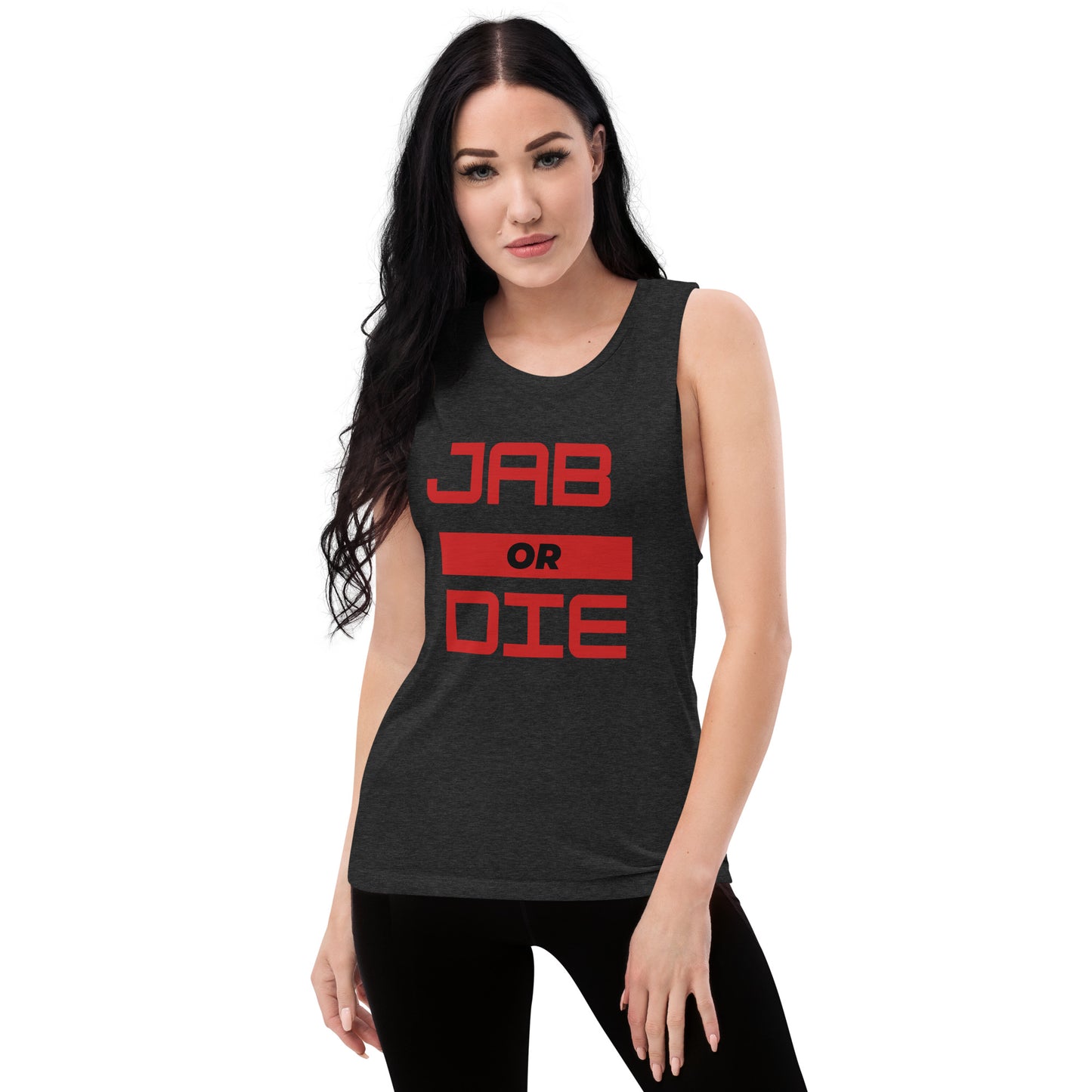 Jab Or Die Women's Muscle Tank