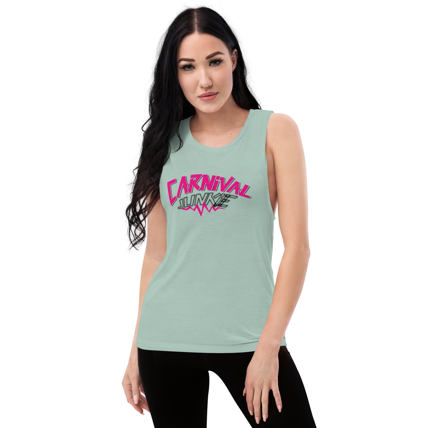 Carnival Junkie Ladies’ Muscle Tank