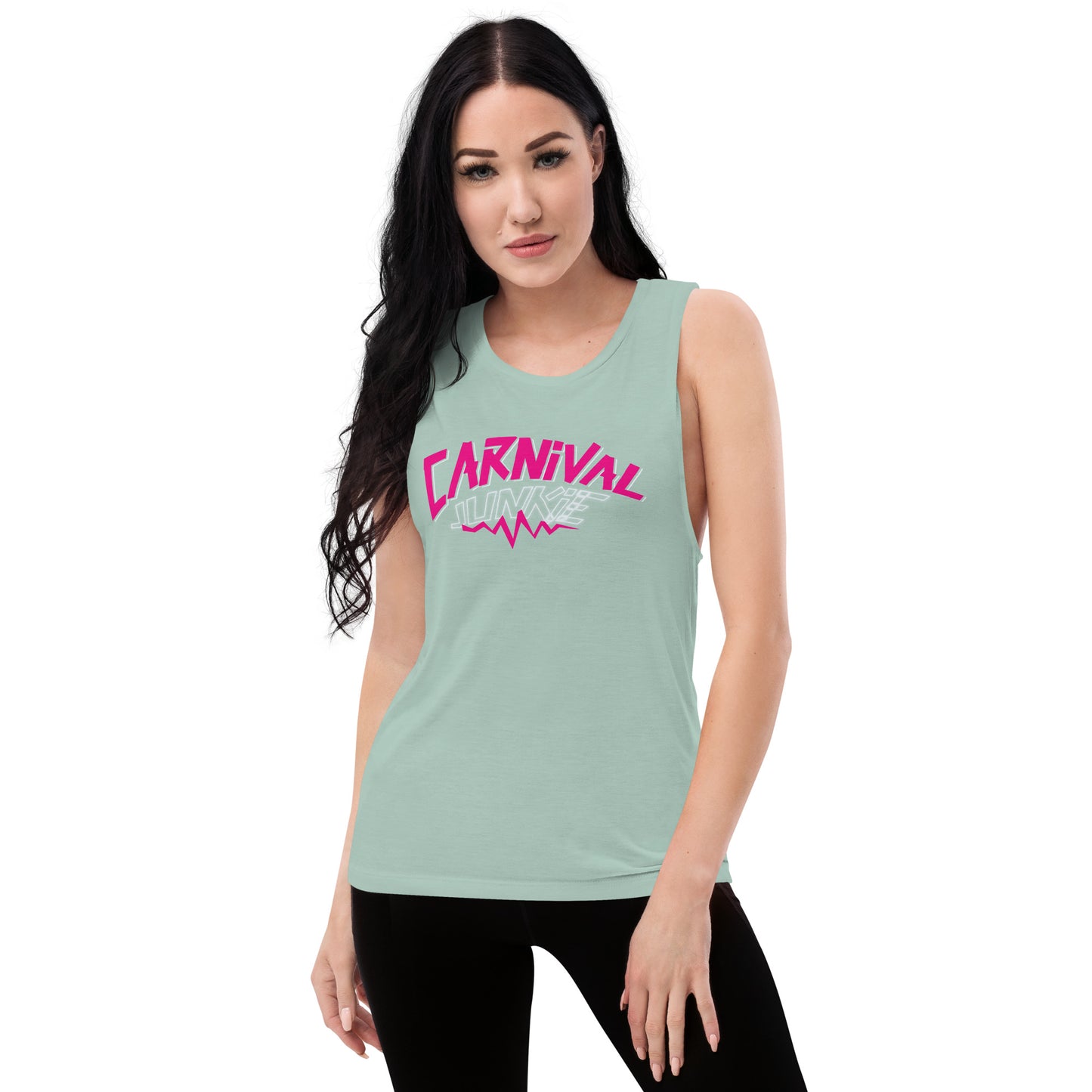 Carnival Junkie Ladies’ Muscle Tank