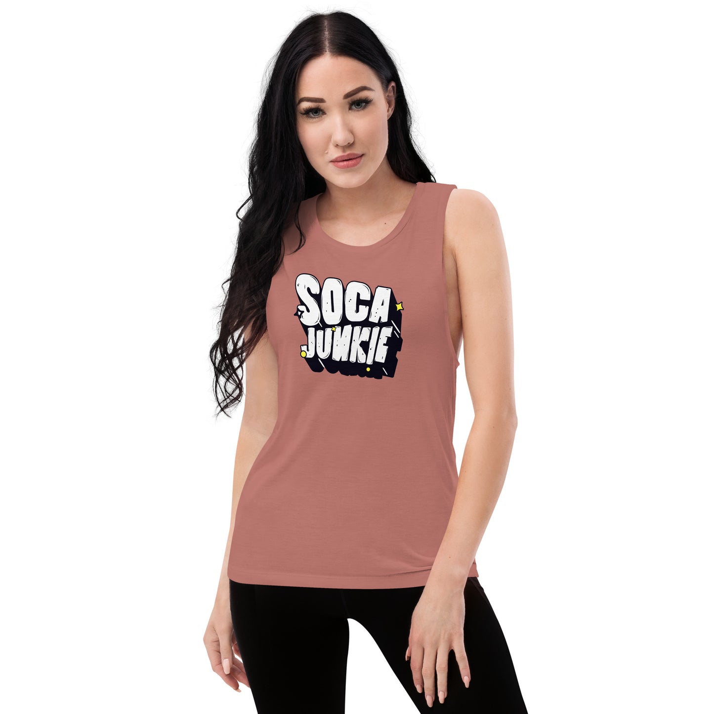 Soca Junkie Ladies’ Muscle Tank