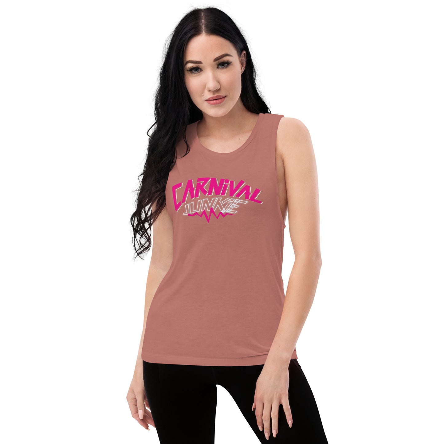 Carnival Junkie Ladies’ Muscle Tank